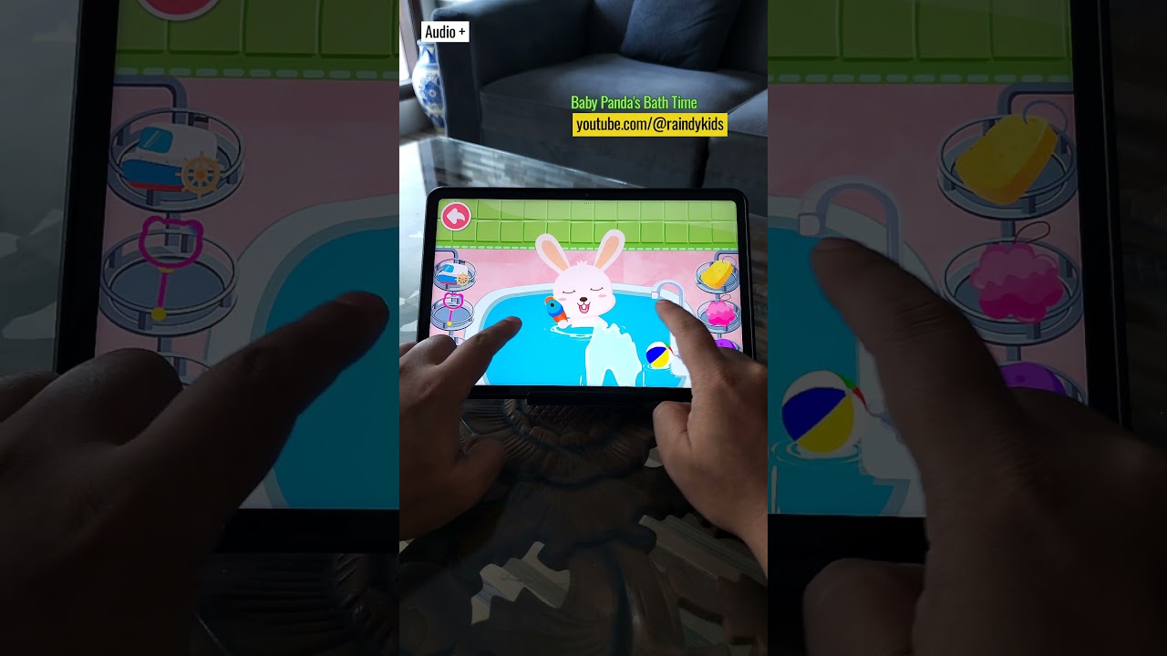 Baby Panda's Bath Time - Android Game for Kids - Gameplay 