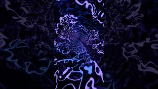 Vj #Loop Neon Blue Purple Tunnel #Abstract #Background Video 4K Screensaver Blender-Art Visual #Asmr