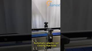 Automatic plastic can closing machine, can seamer manufacturer