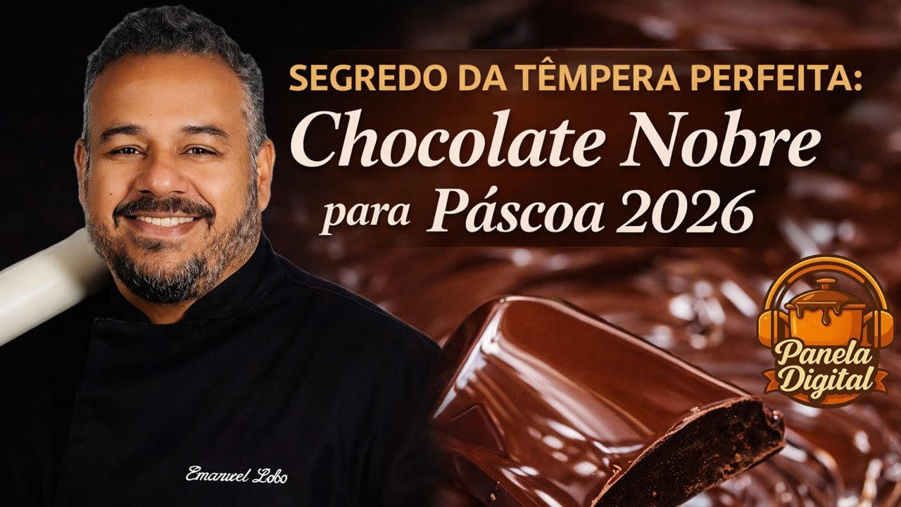 Chocolate 2026 a forma correta de temperar o chocolate Nobre!!