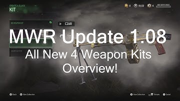 MWR Update 1.08 - All 4 New Weapon Kits! (Huntsman, Lawman, Battle-Scarred and Czar)