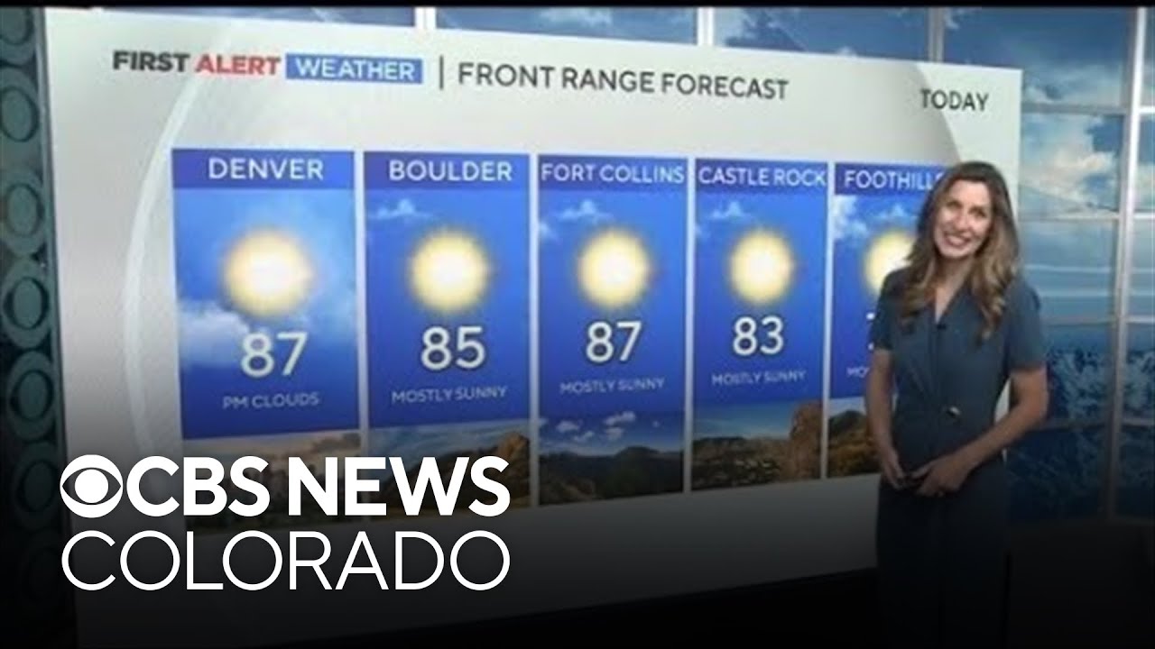 Denver weather: Warm and dry start to the weekend - YouTube