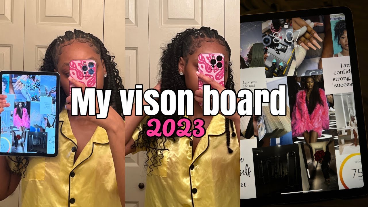 My vison board for 2023 ! #explore #visionboard # 2023 - YouTube