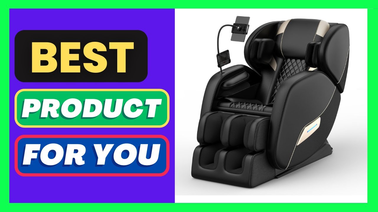AnoYishev 2026 Massage Chair Full Body, Zero Gravity SL-Track