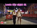 🇬🇧 LEEDS CITY NIGHT WALK [4K UHD]