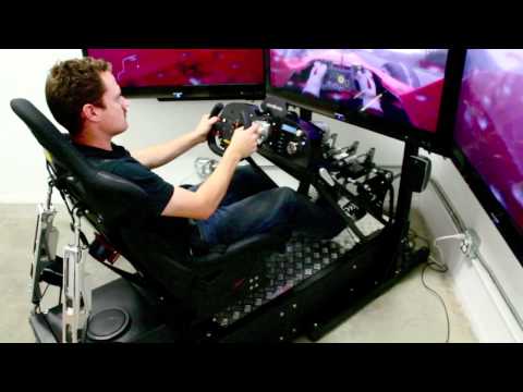 F1 2010 in the Motion Pro II Racing Simulator