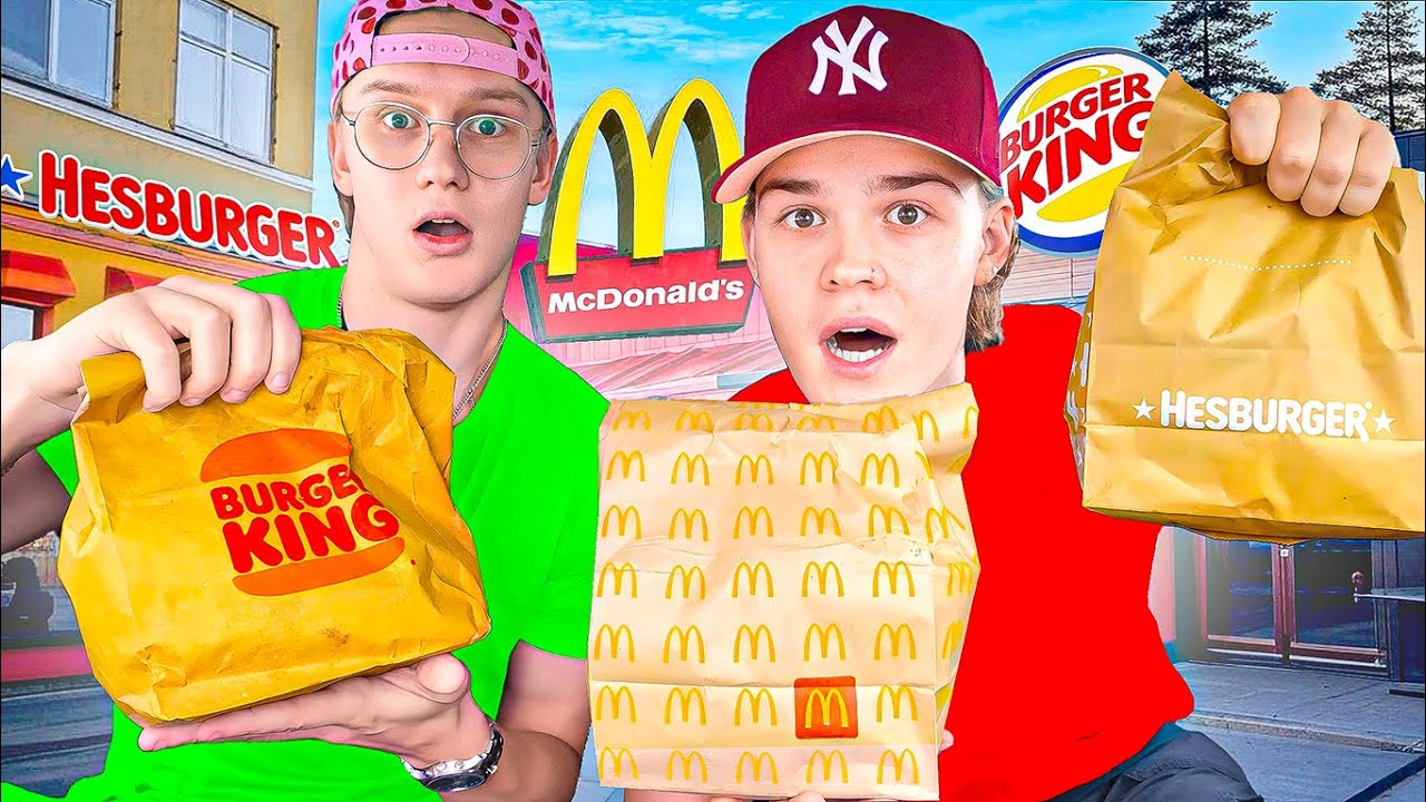 Burger King VS McDonald’s VS Hesburger!