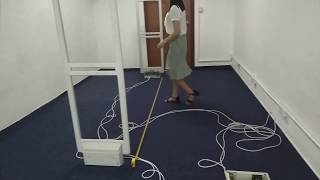How AM ultra-width antenna works with hard tag