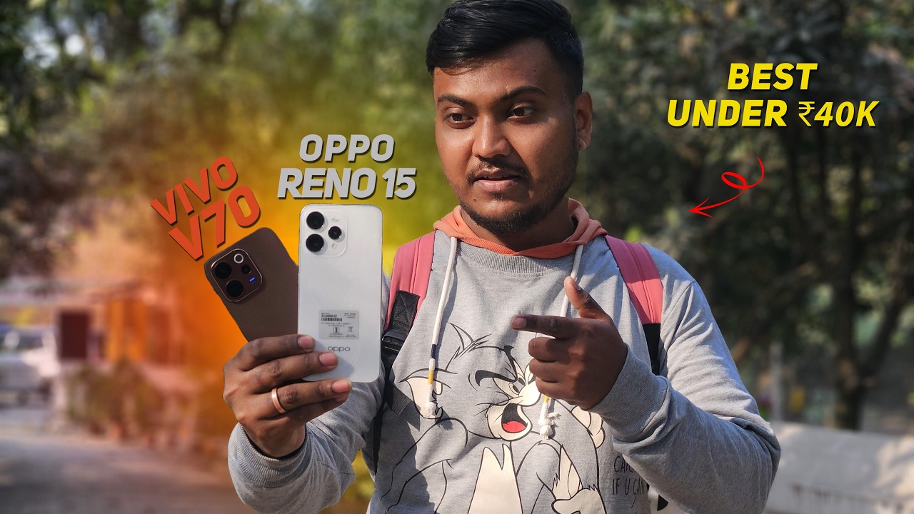 Vivo V70 vs Oppo Reno 15 Camera Test 📸 Best Camera Phone Under 40K? (Zeiss vs AI Portrait)