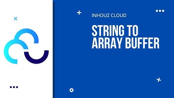 String to Array Buffer
