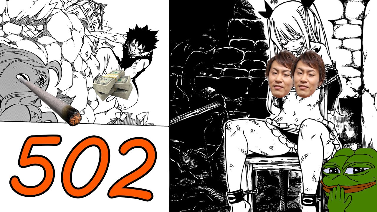 Fairy Tail Manga Chapter 502 Review - What a Mest - YouTube