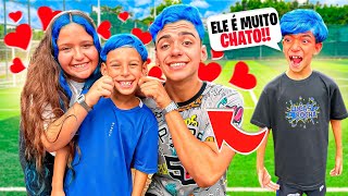 TESTAMOS O LUCAS ROCHA COM O ARTHUZINHO KRIWAT IRMÃO DO MATHEUS KRIWAT *ele se irritou