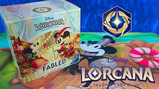 A Look at the Lorcana Fabled Illumineer's Trove - YouTube