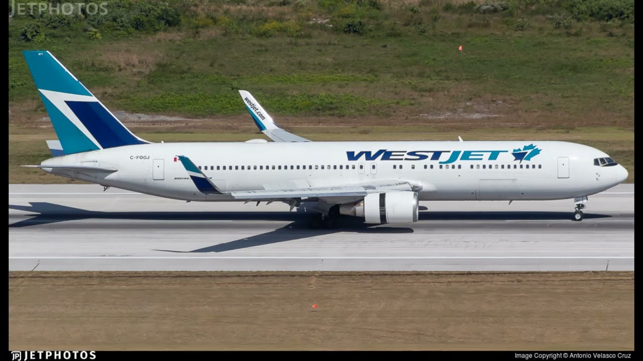 Historical fleet of WestJet - YouTube