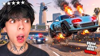 ¡TODA la POLICÍA VS mi SUPRA ENDEMONIADO en GTA 5 RP! 🤯