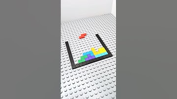 LEGO Tetris 🕹️👾 #tetris
