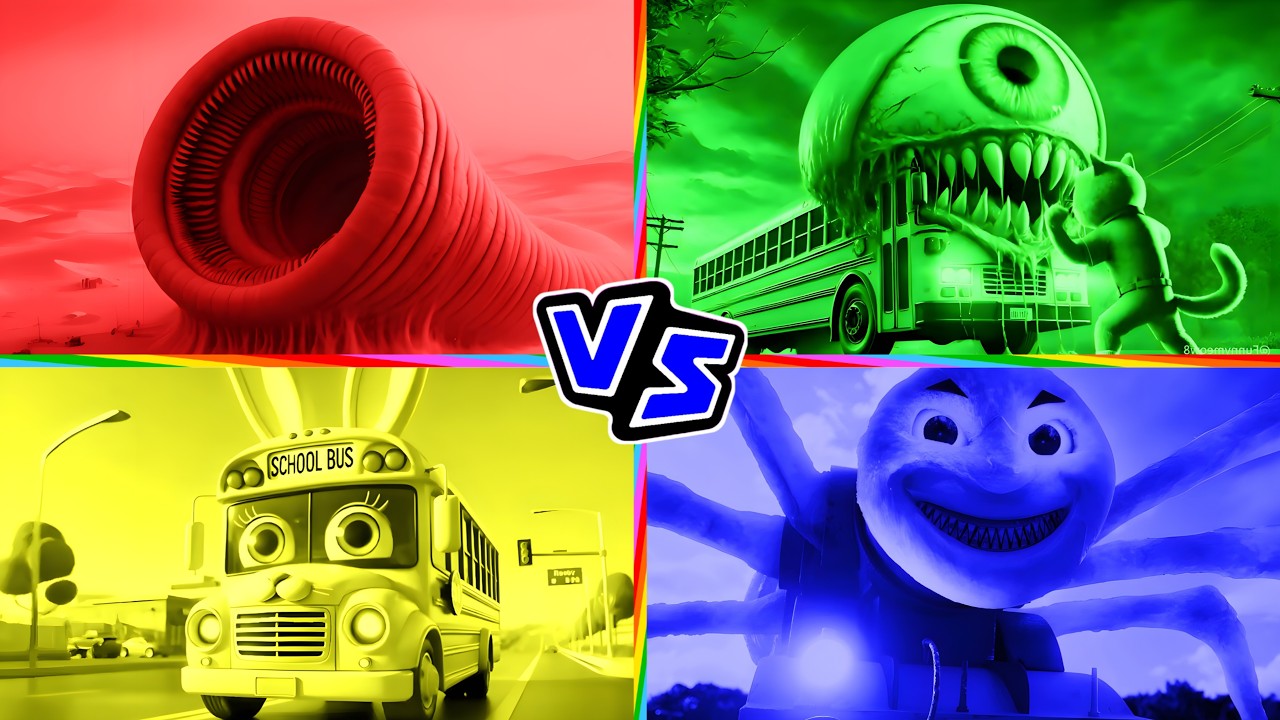 🚌SCHOOL BUS EATER🎶CoffinDance Song