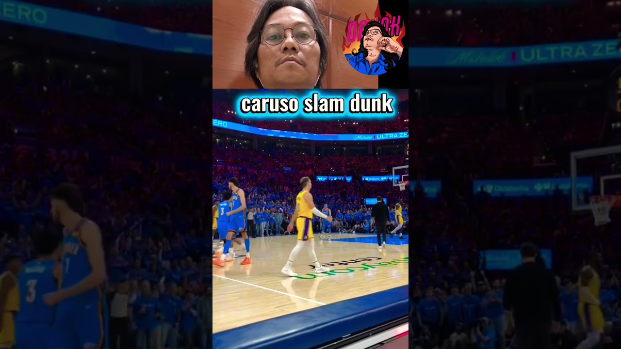 Nice slam dunk.  @NBA @nbaonespn @okcthunder #highlights #basketball #shorts