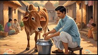 [ASMR] Milkman Morning Routine | Village Life ASMR | Peaceful life  screenshot 3