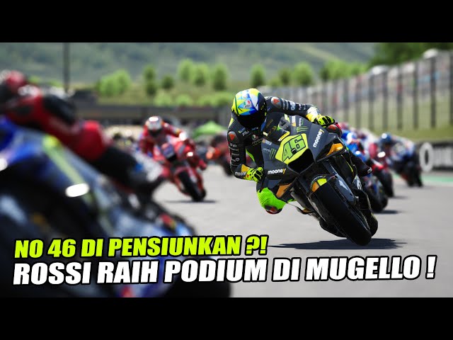 Debut VR46 Di #ItalianGP !! NO 46 Di Pensiunkan di Mugello ❗❗MotoGP™22 Tv Replay class=