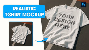 T-Shirt Mockup – Fast & Easy Method Using Smart Objects