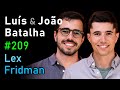 Thumbnail pour Luís and João Batalha: Fermat's Library and the Art of Studying Papers | Lex Fridman Podcast #209