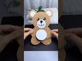 🥰CUTE PAPER TEDDY🧸BEAR🐻  #short #diycraft #easycraft  #papercraft #craftforeveryone #short