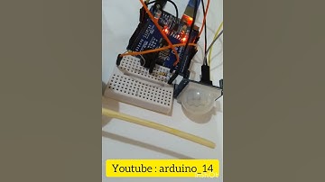 #arduino & #pirsensor arduino pir sensor alarm