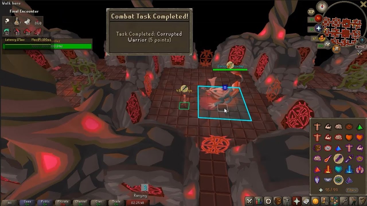 Corrupted Warrior OSRS Master Combat Achievement Task OSRS YouTube