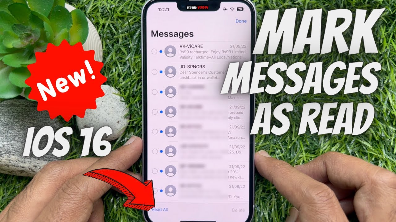 How To Mark All Messages As Read In IPhone IOS 16 YouTube