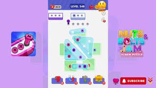 Unscrew It: Nuts & Bolts Jam - Level 348  - Gameplay walkthrough