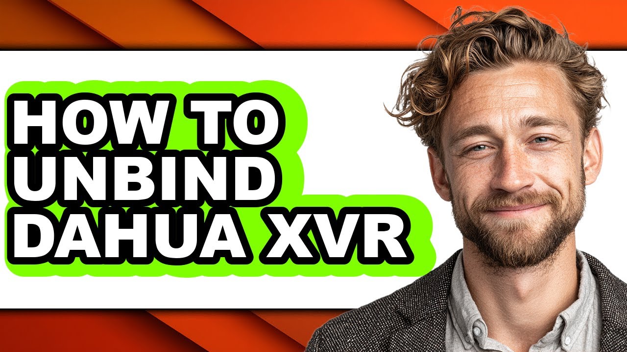 How to Unbind Dahua Xvr (easy Method) - YouTube