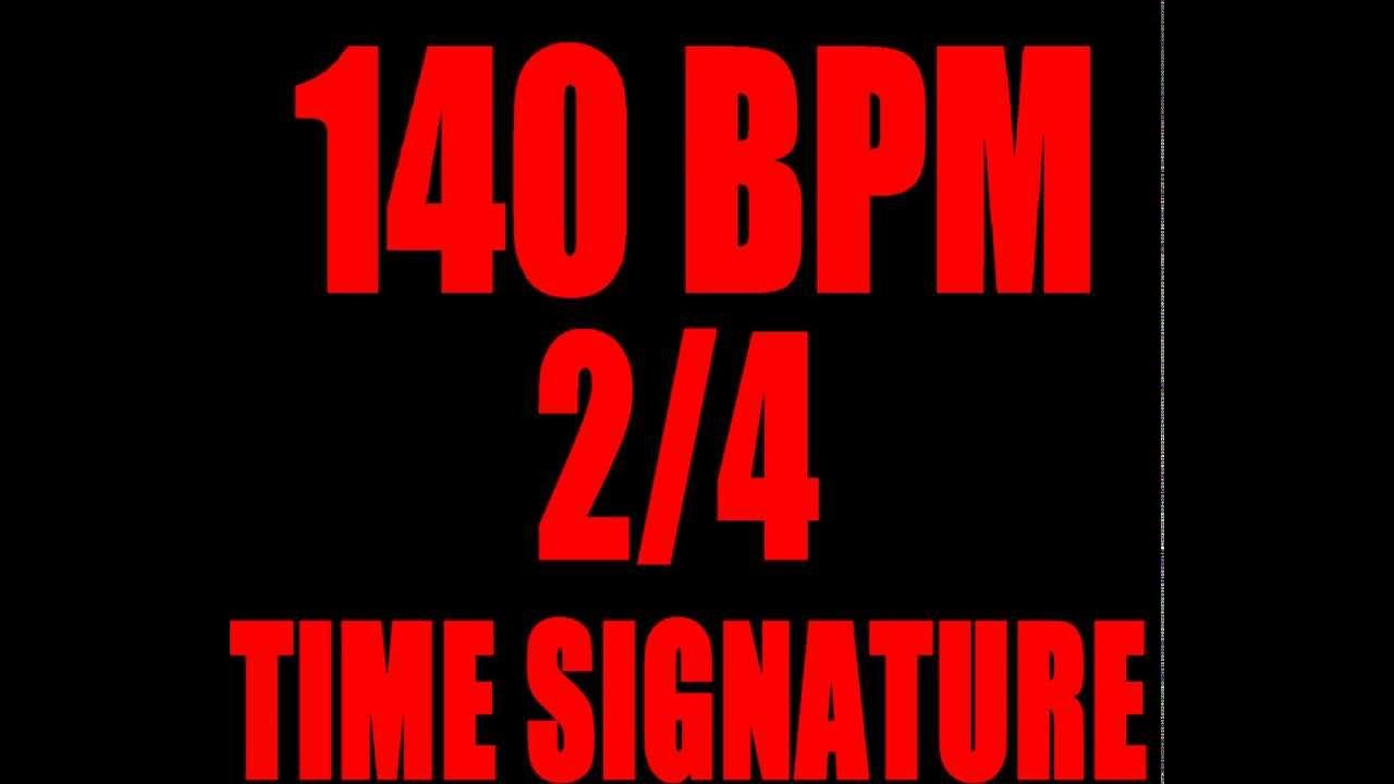 LOUD Metronome 2/4 Time Signature 140 BPM YouTube
