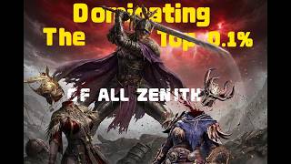 DOMINATING the Zenith competition in Mistfall Hunter