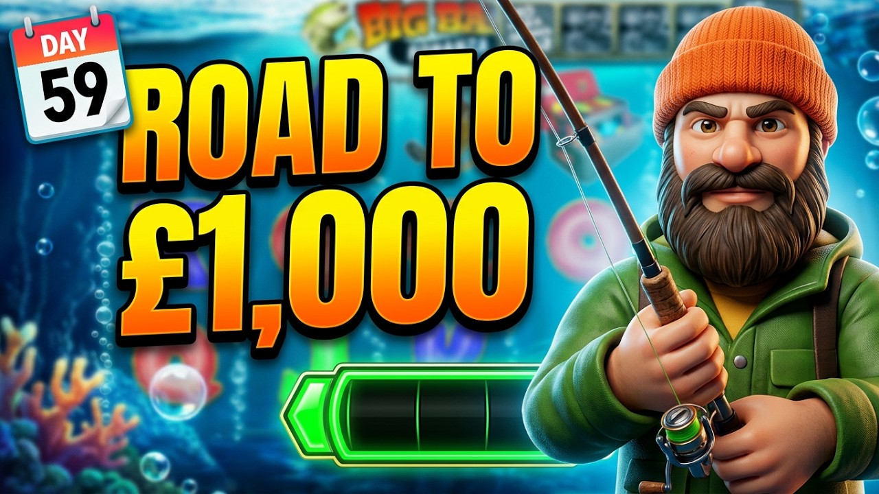 💥TURNING 10P INTO £1000 ON BIG BASS SLOTS💥DAY 59💥