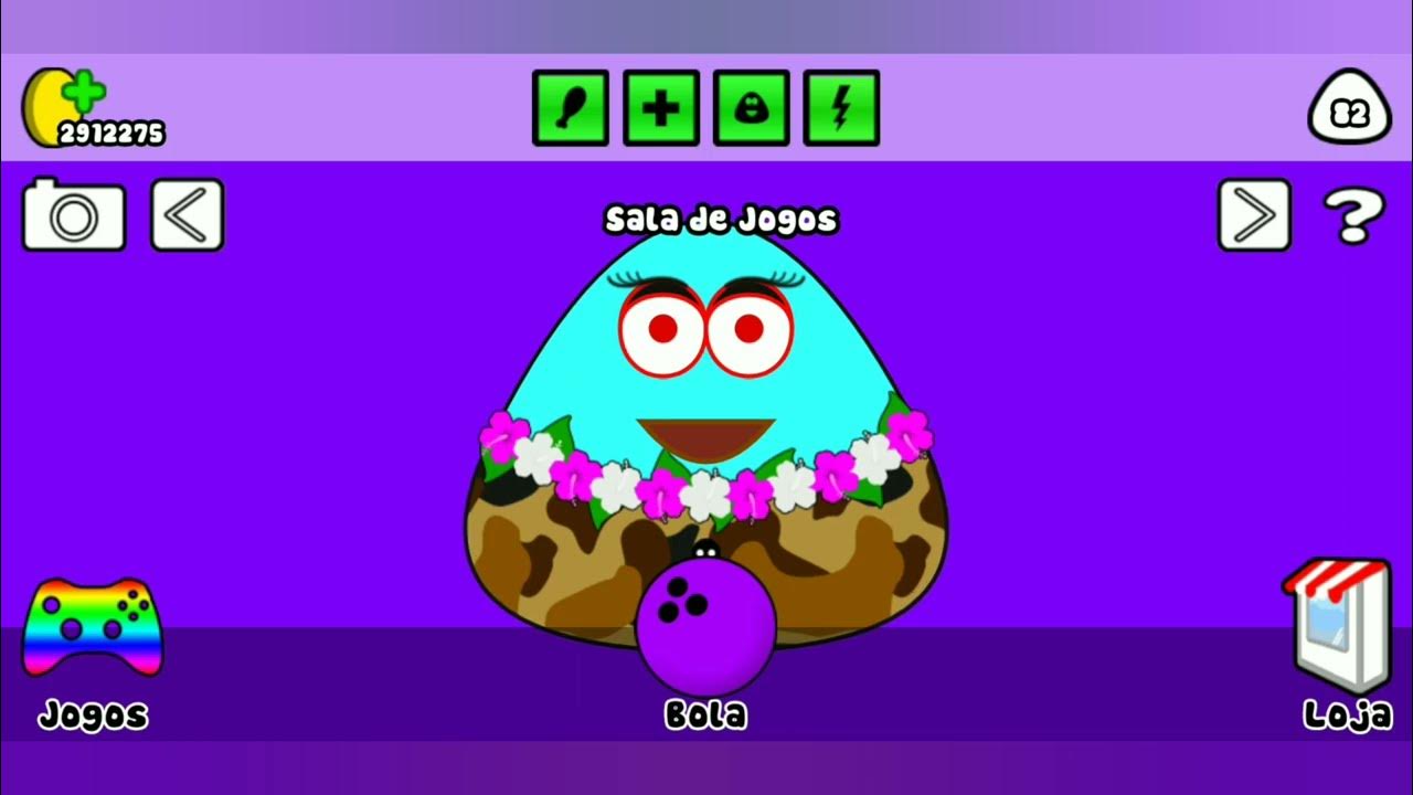 Pou Game Level 1000 Prank Full MAX #5 