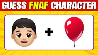 Guess the FNAF Character by Voice &amp; Emoji - Fnaf Quiz | Five Nights At Freddys | Chica, Foxy, Freddy