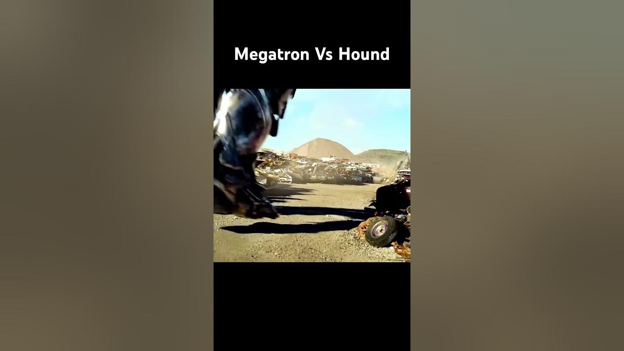 Megatron Vs Hound In Transformers The Last Knight!!!!! #transformers #shorts