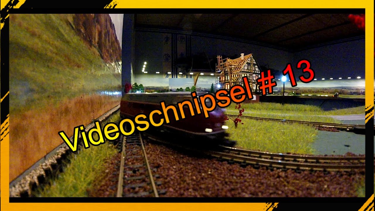 Spur N 1:160 Modelleisenbahn Digital Fahrvideo Videoschnipsel # 13