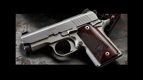 Kimber Micro 9 with a 7 round magazine. How to.