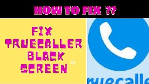 #blackscreen #fix #fing24 HOW TO FIX BLACKSCREEN PROBLEM IN TRUECALLER 😑 | | FING 24 😎