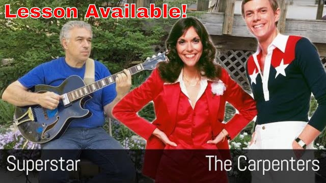 Superstar | Carpenters | Fingerstyle Guitar | lesson available!