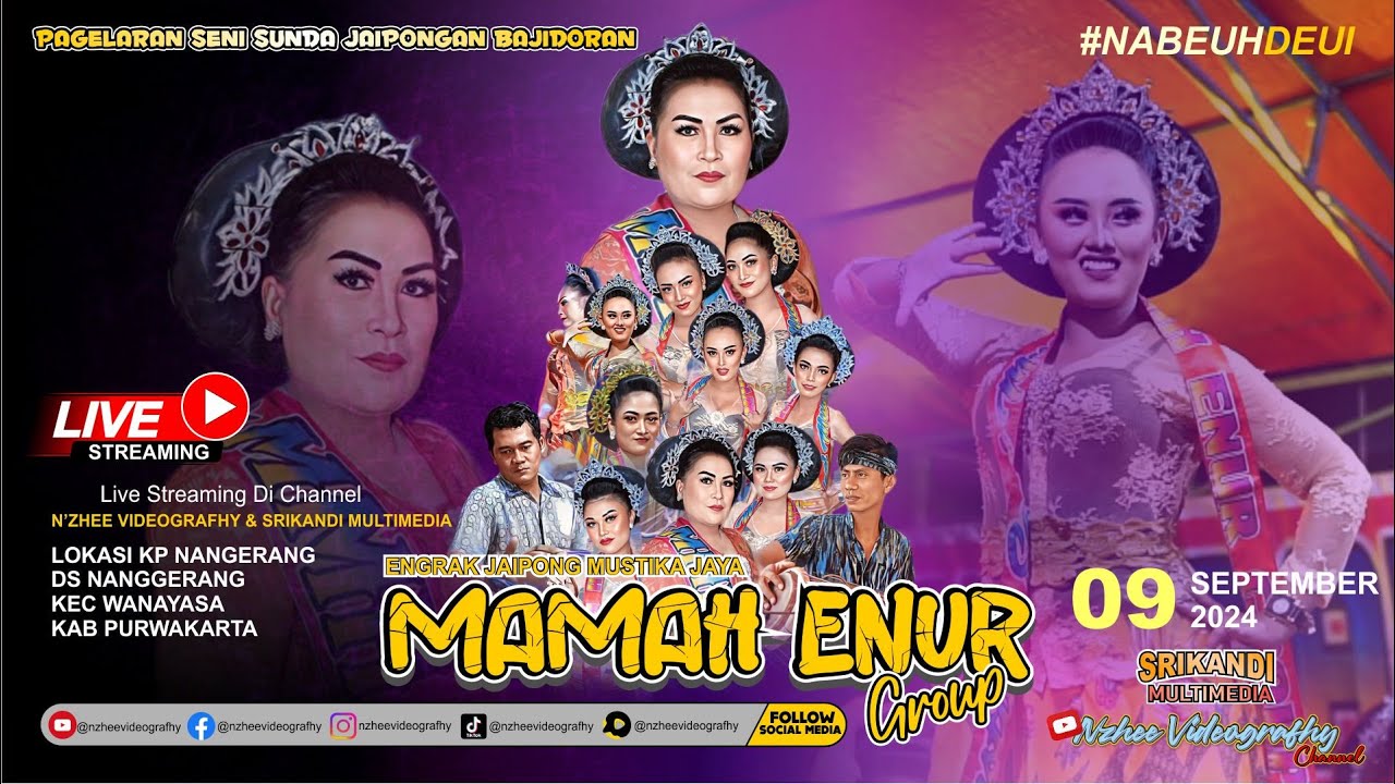 🔴LIVE MALAM JAIPONGAN MUSTIKA JAYA MAMAH ENUR GROUP SUBANG SRIKANDI AUDIO EDISI 09 SEPTEMBER 2024