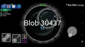 Nebulous.io| World record 501k score no crash|Kai yts technique|76 Subs special video #Worldrecord