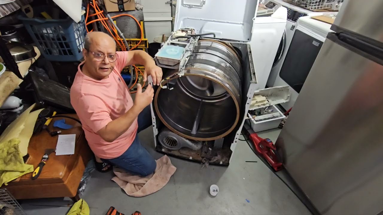 كيفية أصلاح مجفف ملابس كينيمور أليت how to fix dryer kenmor dryer