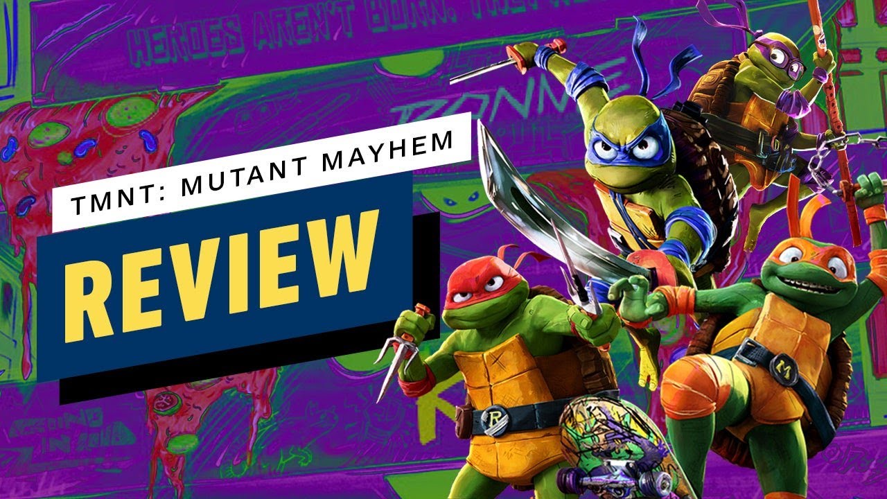 Teenage Mutant Ninja Turtles: Mutant Mayhem Video Review 