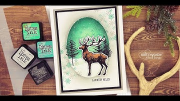 Stamping Inside and Out of Stencil with Unity Stamps