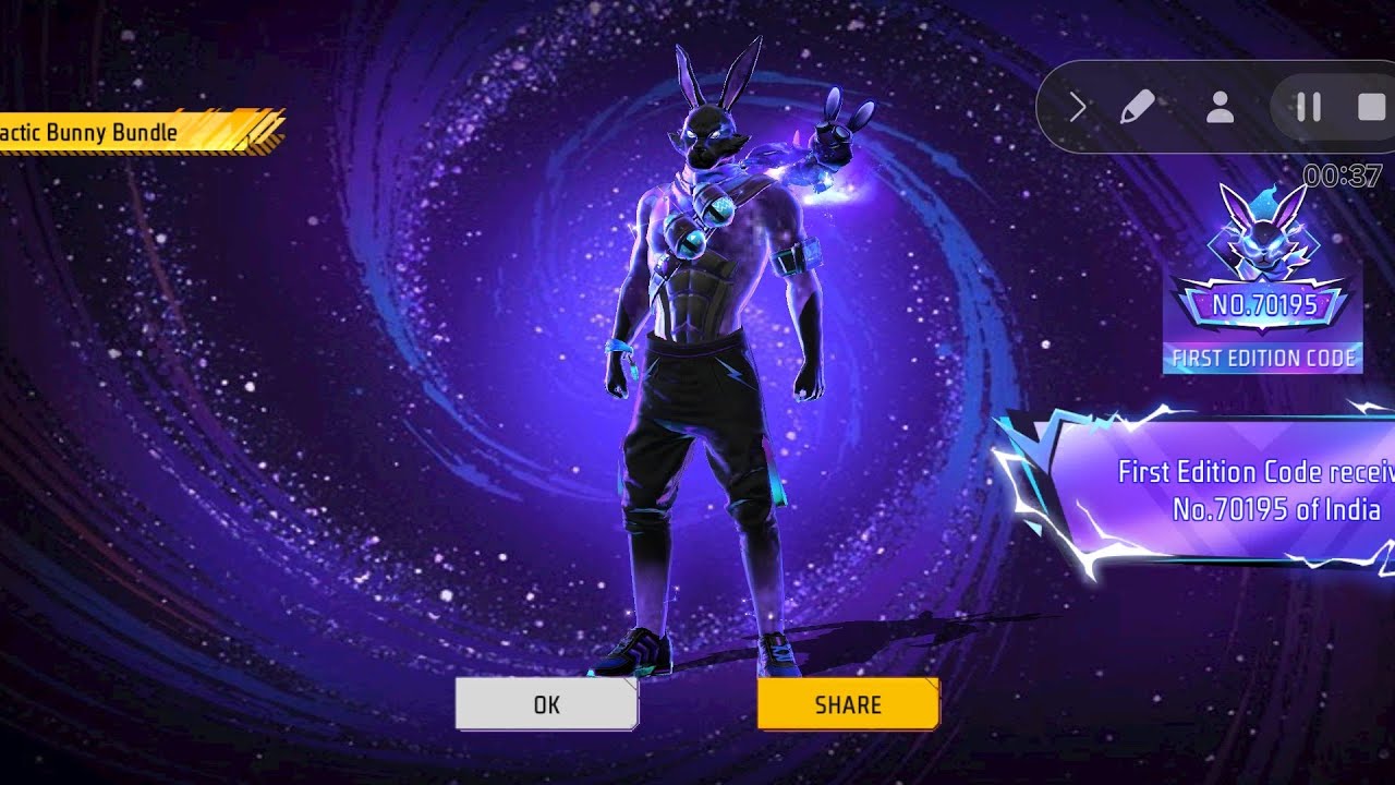 NEW GALACTIC BUNNY BUNDLE EVENT SPIN 🔥| Bunny Ascension Event FF| Free Fire New Event | FF New Event