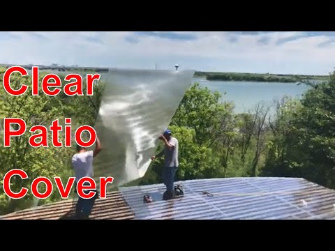 Clear Patio Covers for Pergolas - YouTube