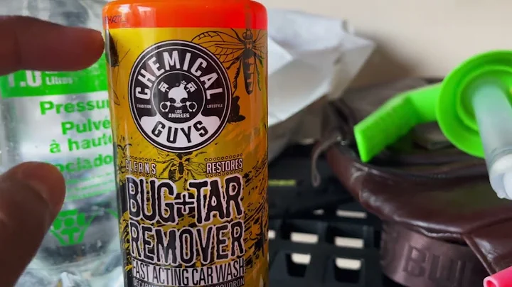 Chemical guys Bug and Tar remover real life test !!, NOT IMPRESSED ! Watch before buying it !!